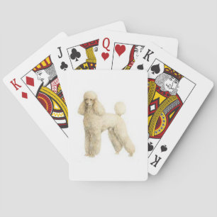 Poodle — Puppy Clip Spielkarten