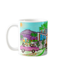 Poodle Pups Kaffeekuppen - Palmöln