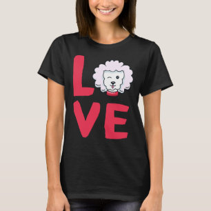 Poodle Pyrenäen Hunde Tierliebhaber T-Shirt