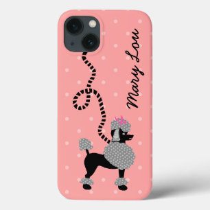 Poodle Rock Retro Rosa und Schwarz 50er Jahre Pers title_seo2
