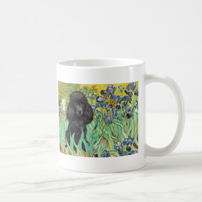 Poodle (schwarz 1) - Ire Kaffeetasse (Rechts)