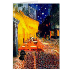 Poodle (schwarz 1) - Terrasse Café