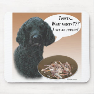 Poodle (schwarz) Türkei Mousepad