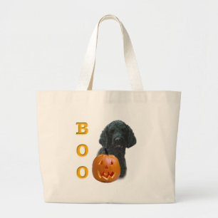 Poodle (schwarz überzogen) Boo Jumbo Stoffbeutel