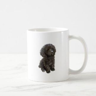 Poodle - Schwarzes Spielzeug Kaffeetasse