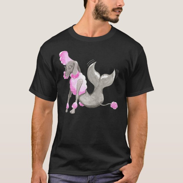 Poodle Siren T-Shirt (Vorderseite)