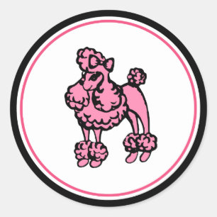 Poodle Stickers