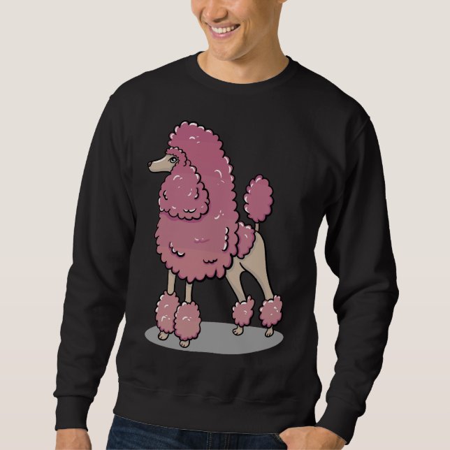 Poodle Sweatshirt (Vorderseite)
