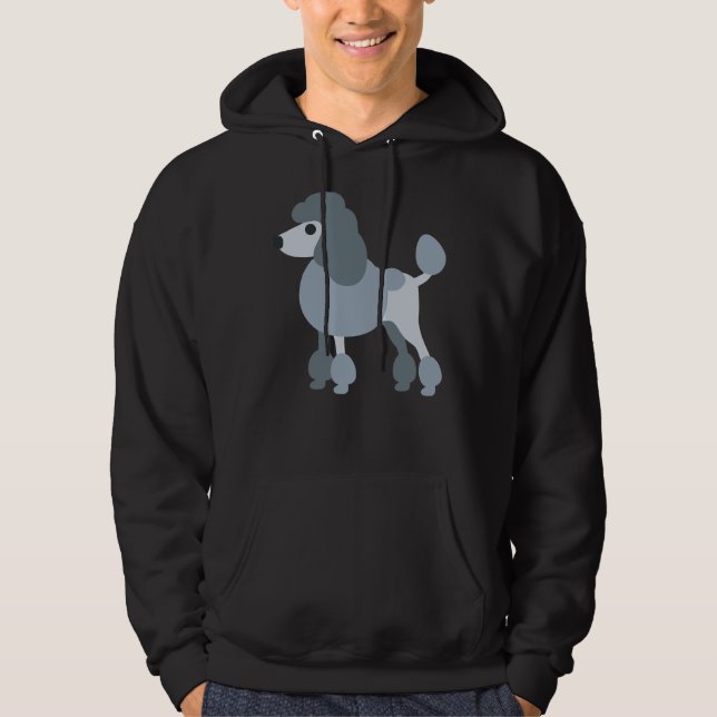 Poodle T- Hoodie (Vorderseite)