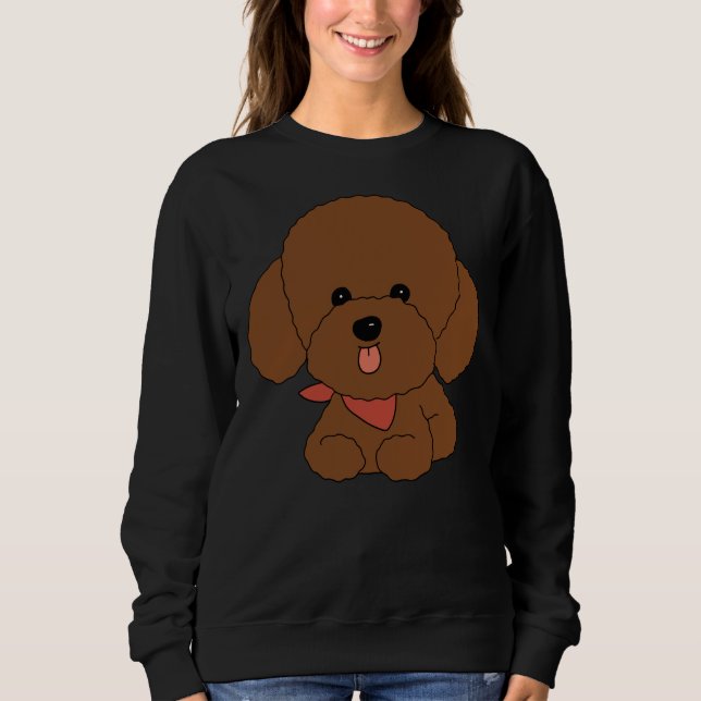 poodle T- Sweatshirt (Vorderseite)