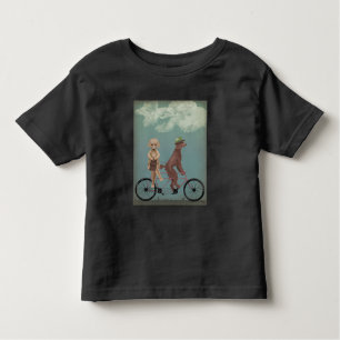 Poodle Tandem Kleinkind T-shirt