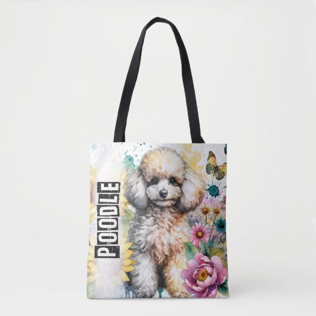 Poodle Tasche (Vorderseite)