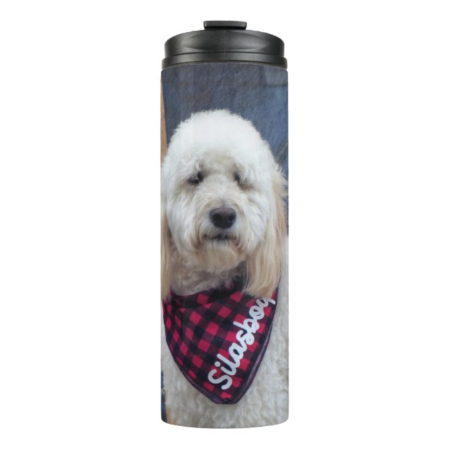 Poodle Thermosbecher (Vorderseite)
