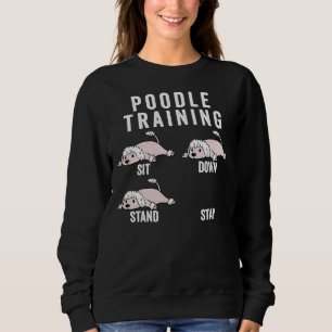 Poodle Training Sweatshirt