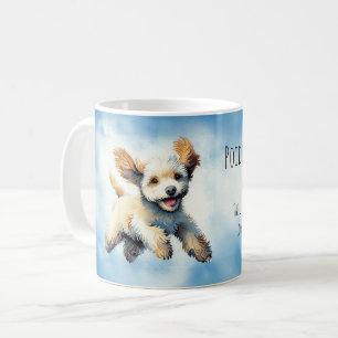 Poodle's Joyful Leap Tasse
