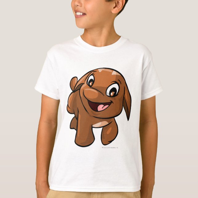 Poogle Brown T-Shirt (Vorderseite)