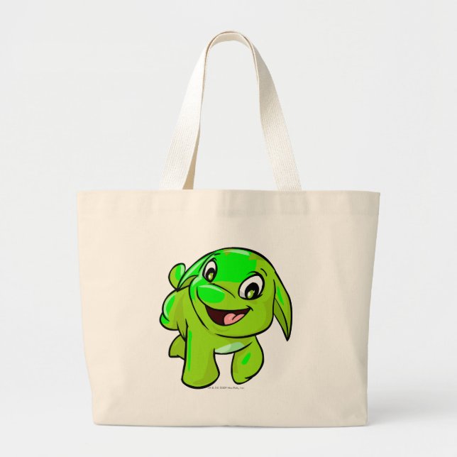 Poogle Glühen Jumbo Stoffbeutel (Vorne)