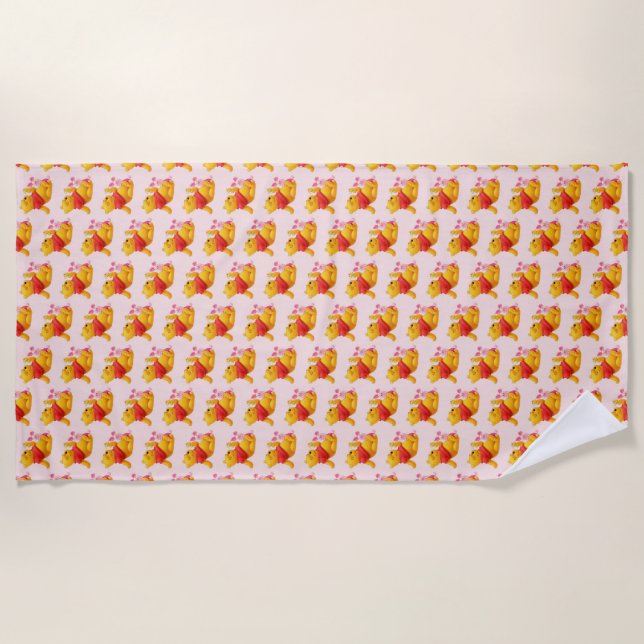 Pooh Beach Towel Strandtuch (Vorderseite)