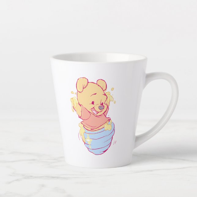 Pooh Latte Mug Milchtasse (Rechts)