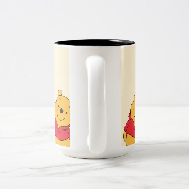 pooh mug  zweifarbige tasse (Henkel)