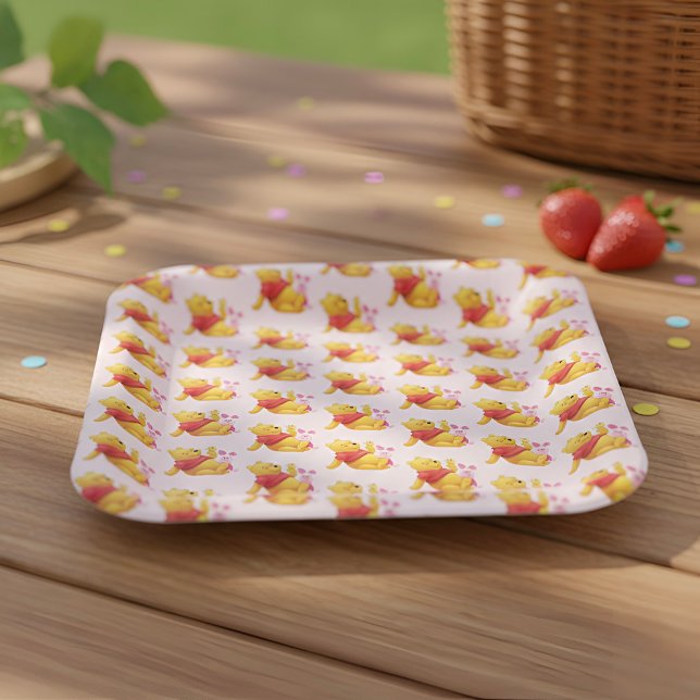 Pooh Paper Plates Pappteller (Von Creator hochgeladen)