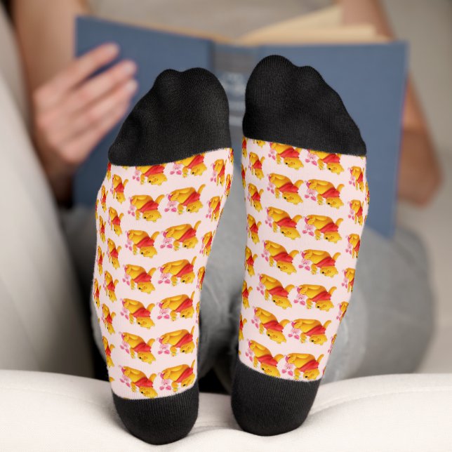 Pooh Socken (Unterseite)