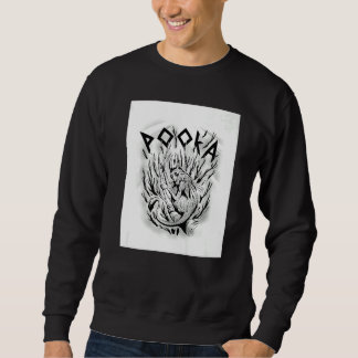 Pooka mythological scary creature   sweatshirt