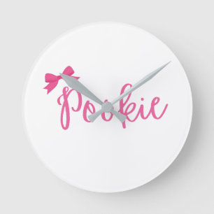 "Pookie" Wanduhr süß