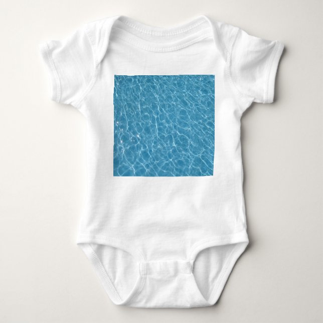 Pool2 Bby Bodysuit Baby Strampler (Vorderseite)