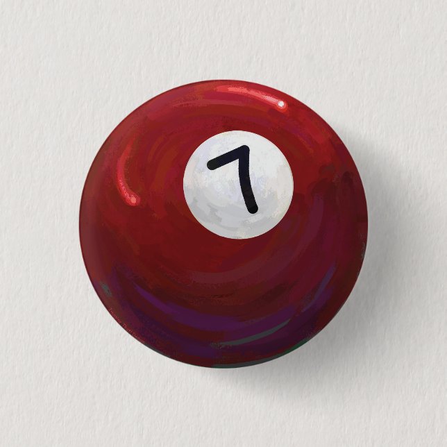 Pool 7 Ball Button (Vorderseite)