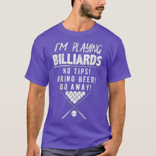 Pool 8 Ball Design Im Spiel Billard für Männer T-Shirt