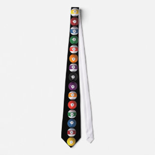 Pool Balls: Billard: Necktie/Krawatte Krawatte