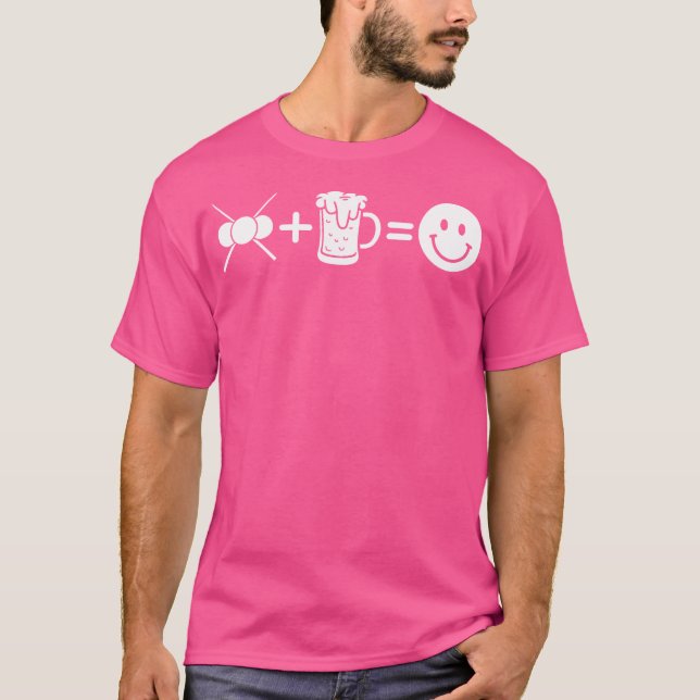 Pool Billard 8-Ball Queue Billard T-Shirt (Vorderseite)