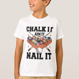 Pool Billard Snooker Cue Player 10 T-Shirt