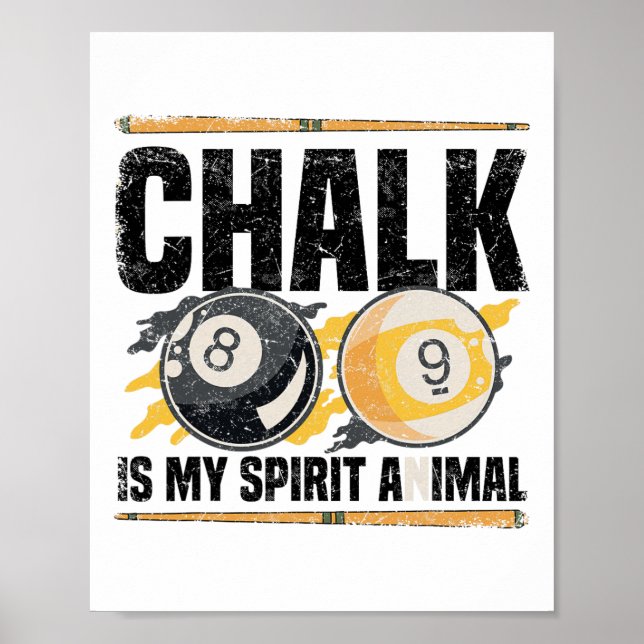 Pool Billard Snooker Cue Player 13 Poster (Vorne)