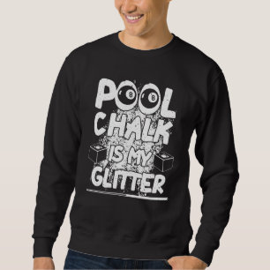 Pool Billiard Pool Sporttisch Spieler Männer Wo Sweatshirt