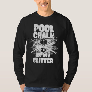 Pool Billiard Pool Sporttisch Spieler Männer Wo T-Shirt