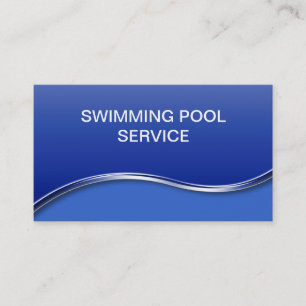 Pool Business Cards Visitenkarte