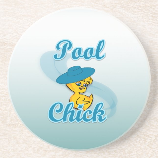 Pool Chick #3 Untersetzer (Vorne)