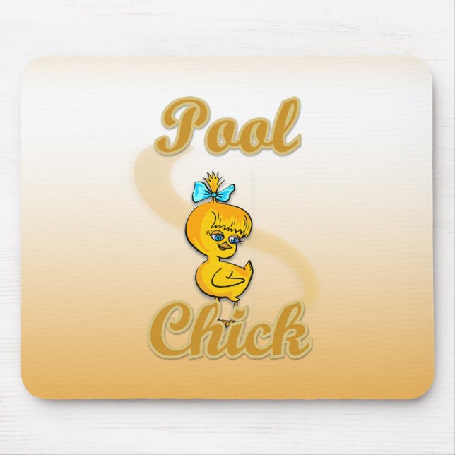 Pool Chick Mousepad (Vorne)