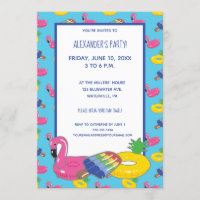 Pool Floating Gemustert Pool Party Custom