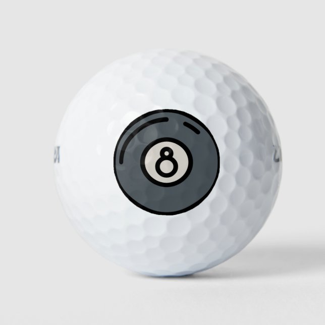 Pool Golfball (Vorderseite)