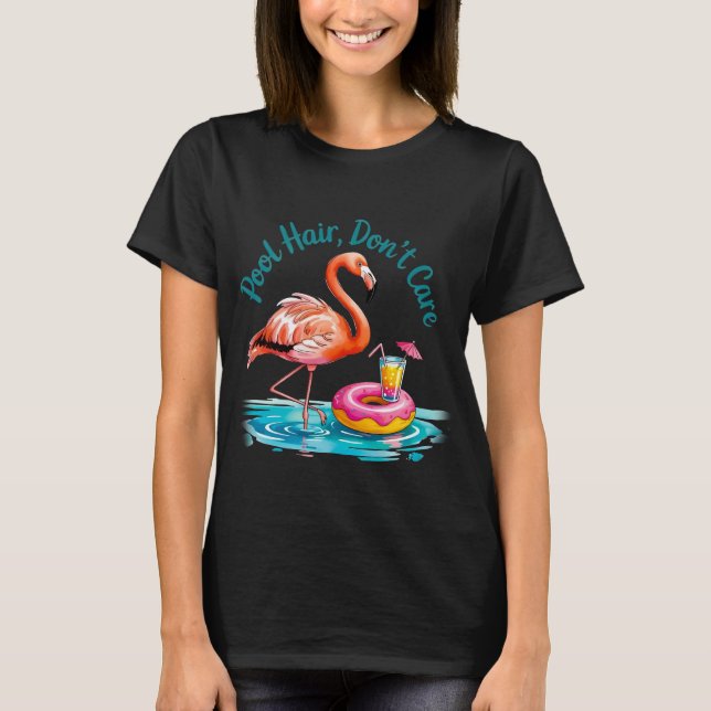Pool Haar, Egal  T-Shirt (Vorderseite)