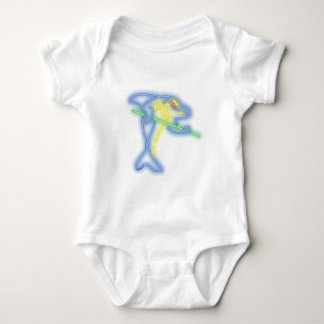 Pool-Haifisch Baby Strampler