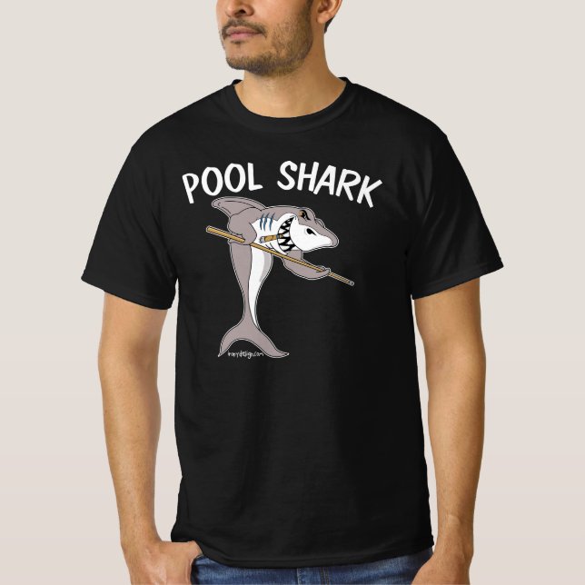Pool-Haifisch T-Shirt (Vorderseite)