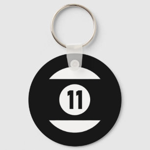 Pool Ll 11 Matching Billiards Geschenk leicht Hall Schlüsselanhänger