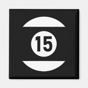 Pool Ll 15 Matching Billiards Geschenk leicht Hall Magnet