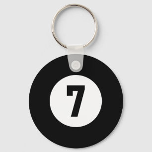 Pool Ll 7 Matching Billiards Geschenk leicht Hallo Schlüsselanhänger