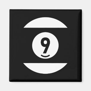 Pool Ll 9 Matching Billiards Geschenk leicht Hallo Magnet