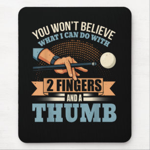 Pool Lustige Billard Mousepad